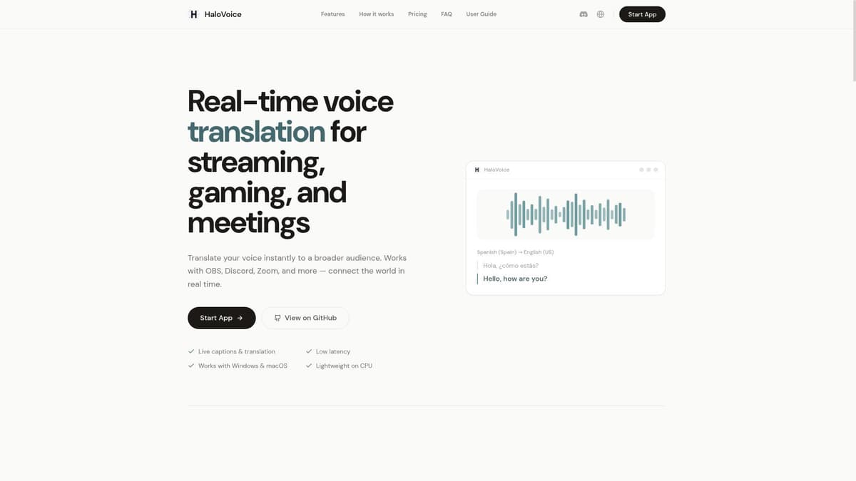 HaloVoice
