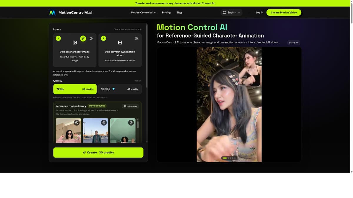 Motion Control AI