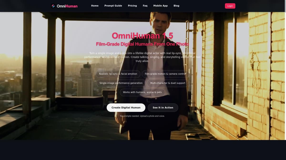 OmniHuman 1.5