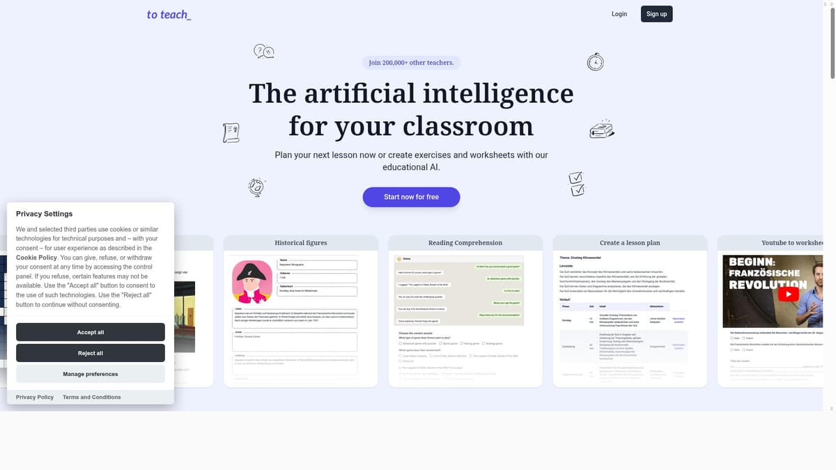 To Teach AI